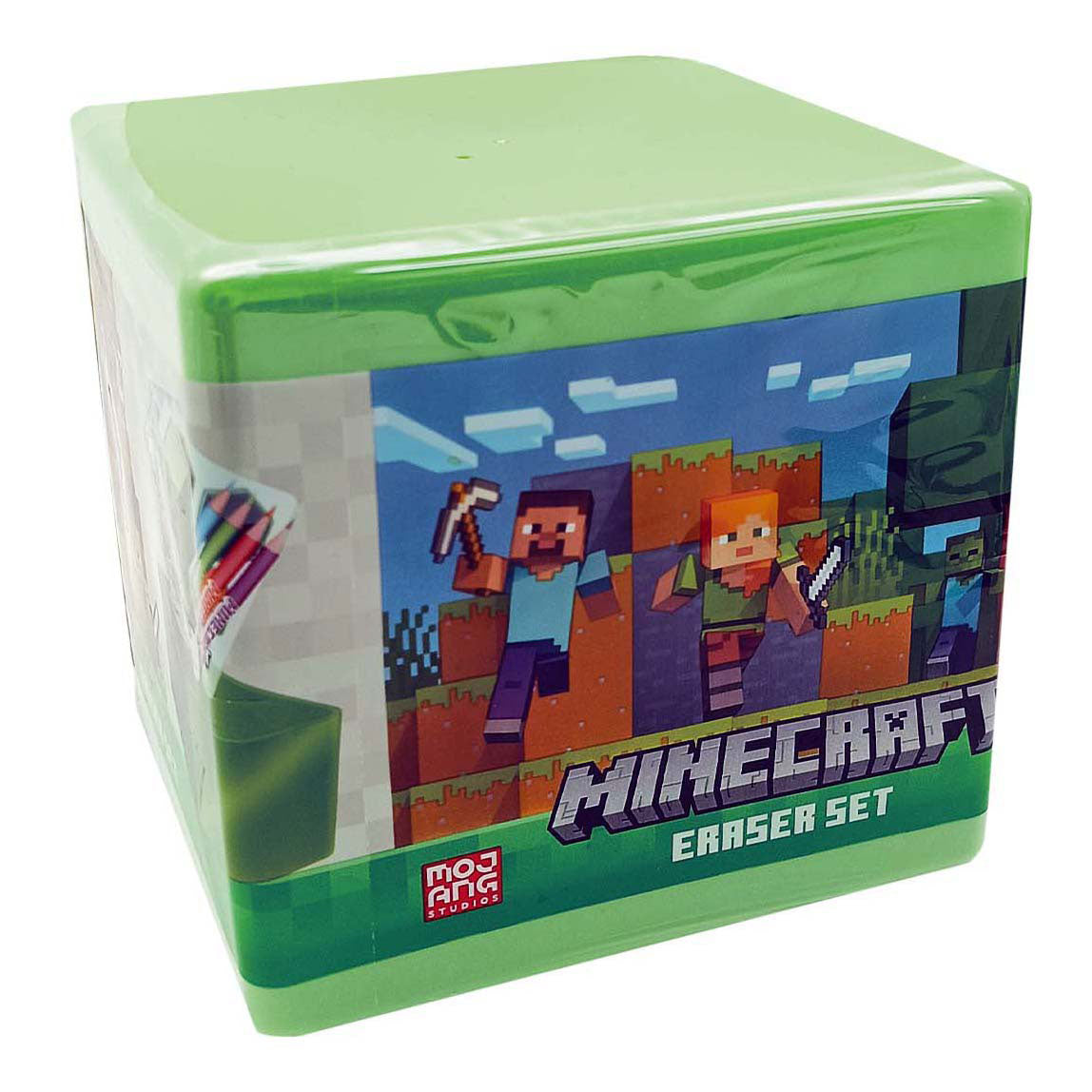 Ensemble de gommes Minecraft Toyland