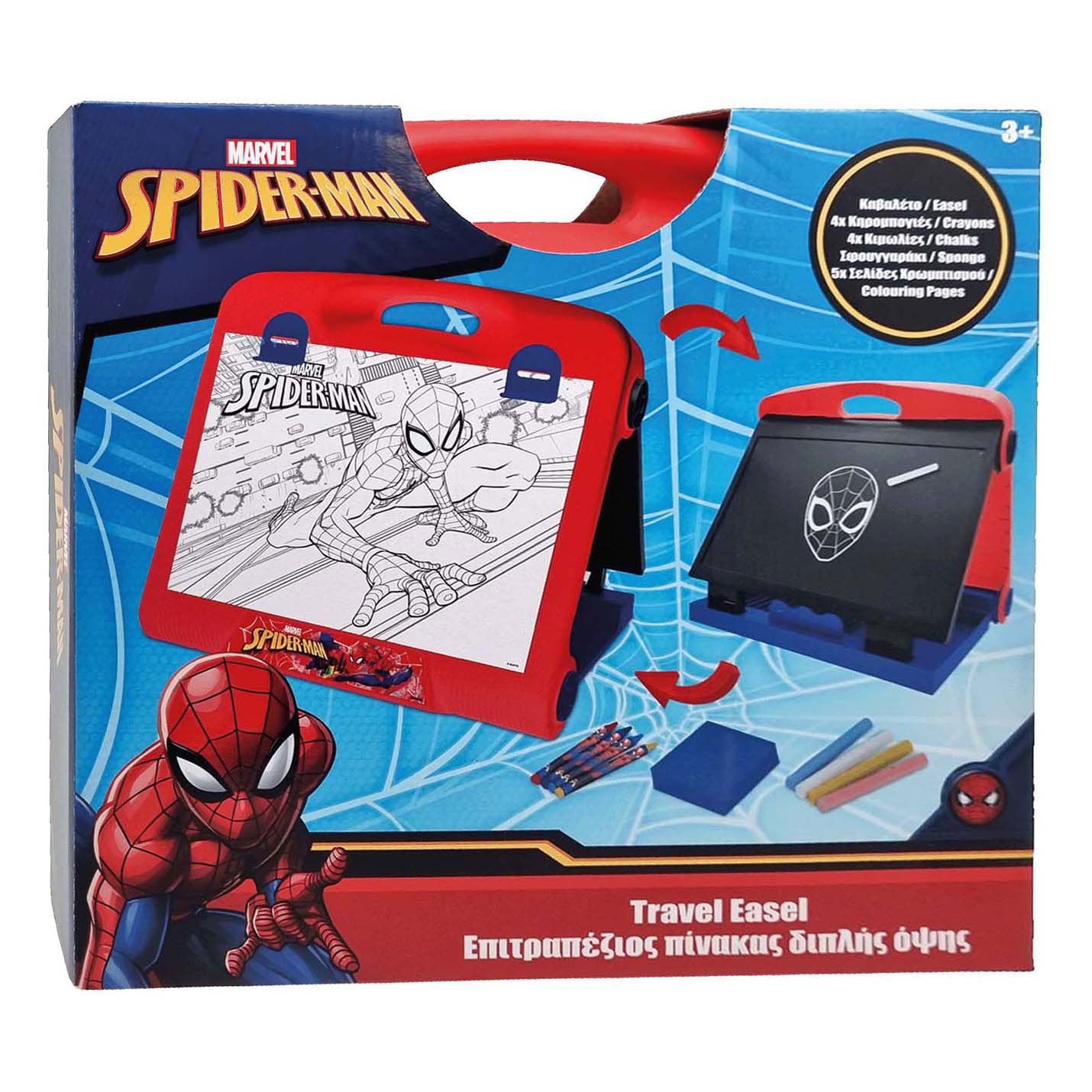 Planche à dessin de chevalet de voyage Toyland Spider-Man