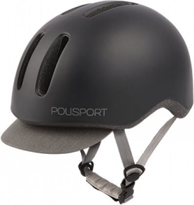 Casque Polisport Nettoyage Matt Black Gray L 58-61CM