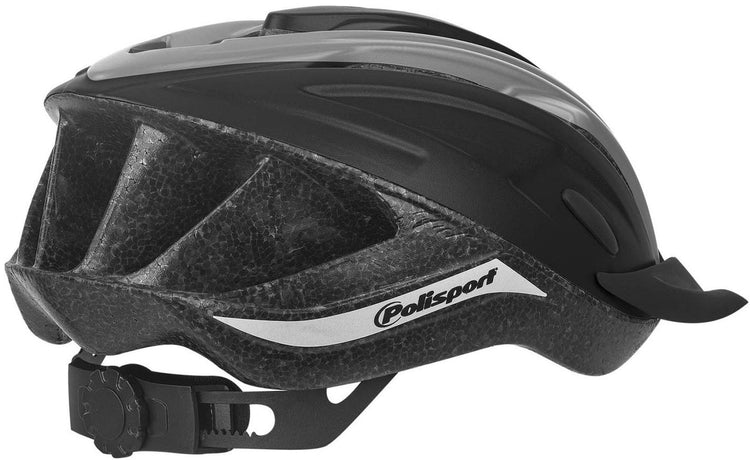 Polispgoudt Ride dans le casque de vélo M 54-58 cm Gray noir