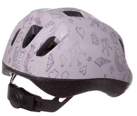 Polisport casque pour enfants fantasy xs 46-53 cm blanc