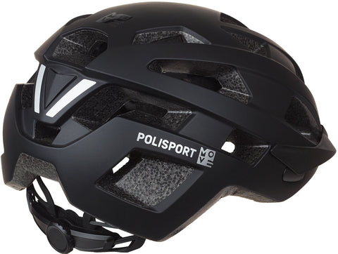 Polisport city move casque de vélo l 58-61cm noir