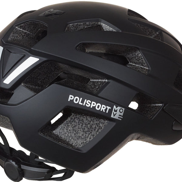 Polisport city move casque de vélo l 58-61cm noir