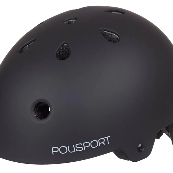 Polisport urban pro casque de vélo m 55-58cm noir