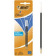 Recharge stylo à bille bic 4 couleurs bleu