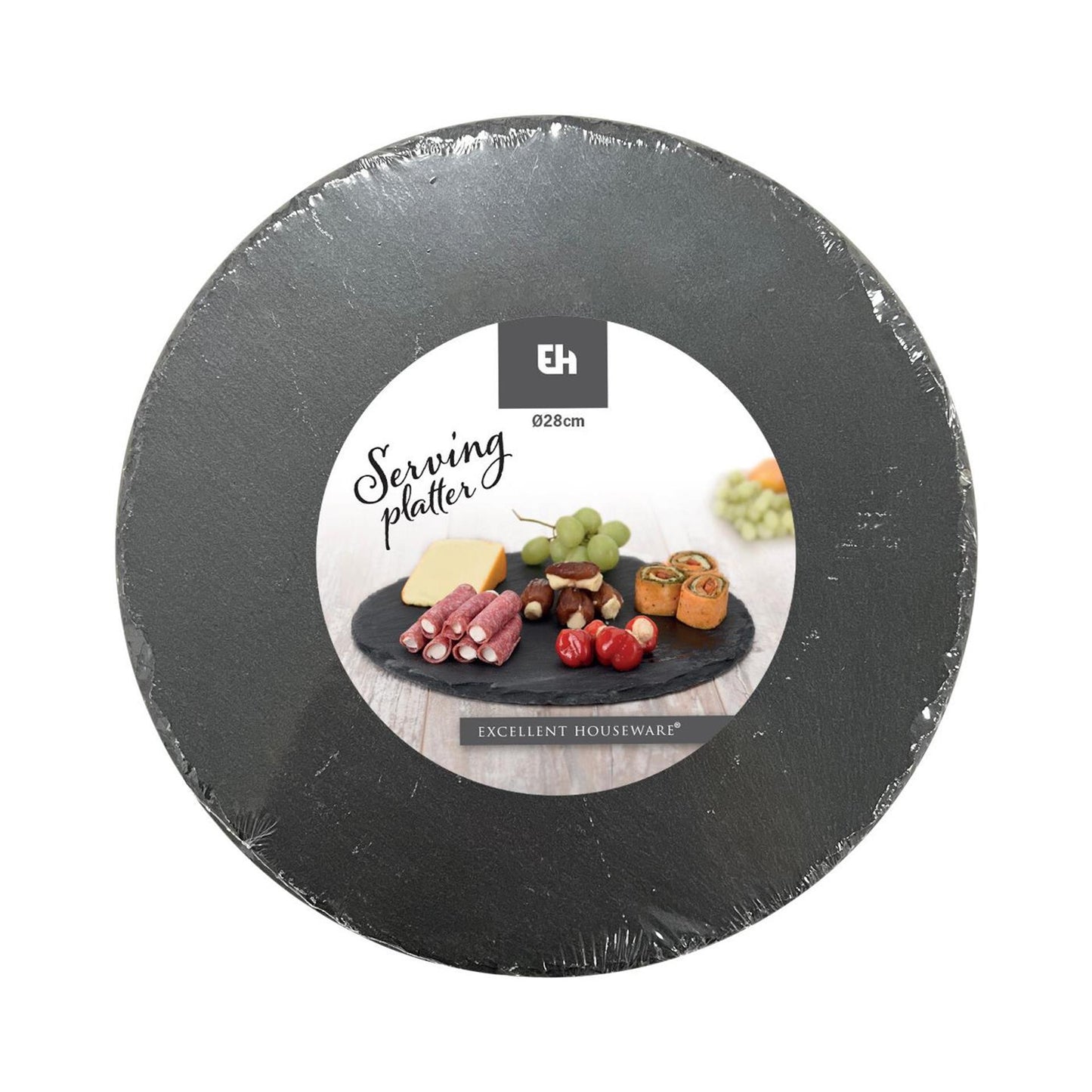Excellente vaisselle de service en ardoise ø28cm