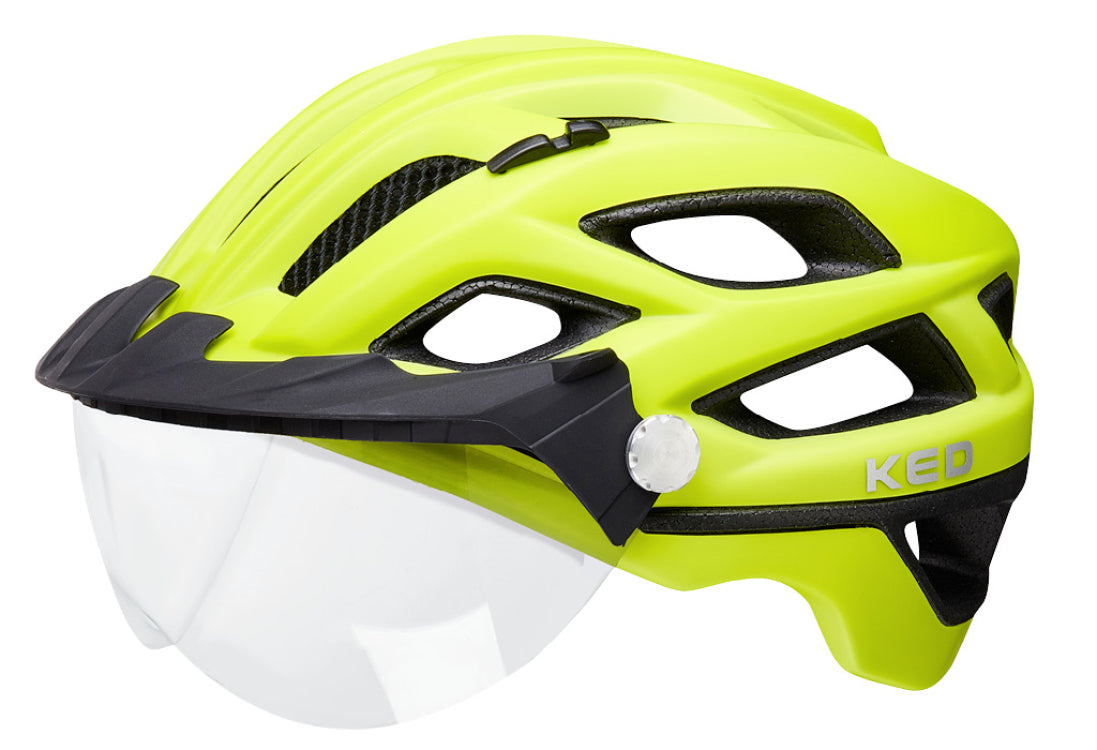 Casque de vélo KED Covis Lite M (52-58 cm) Matt jaune
