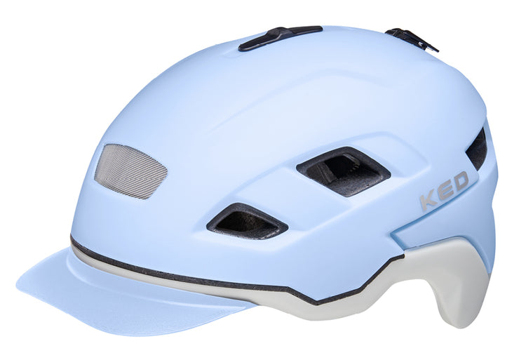 Casque de vélo Ked Berlin L (56-61 cm) - Lightblauw Ash Matt