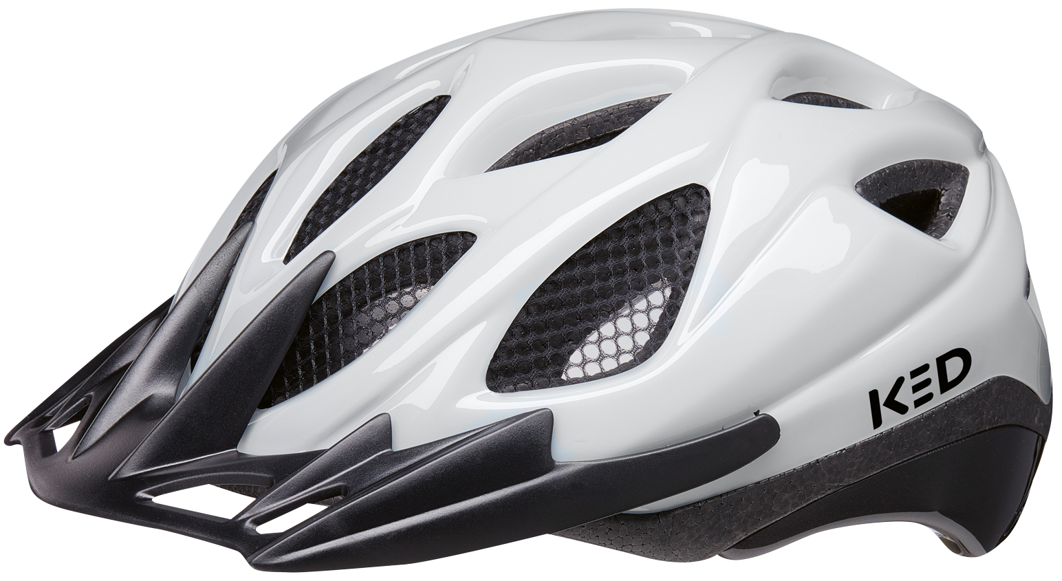Ked Fietshelm tronus L (57-63 cm) Gray silencieux