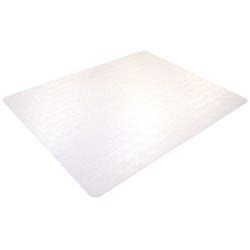 Tapis de chaise bureau dépôt rectangulaire transparent