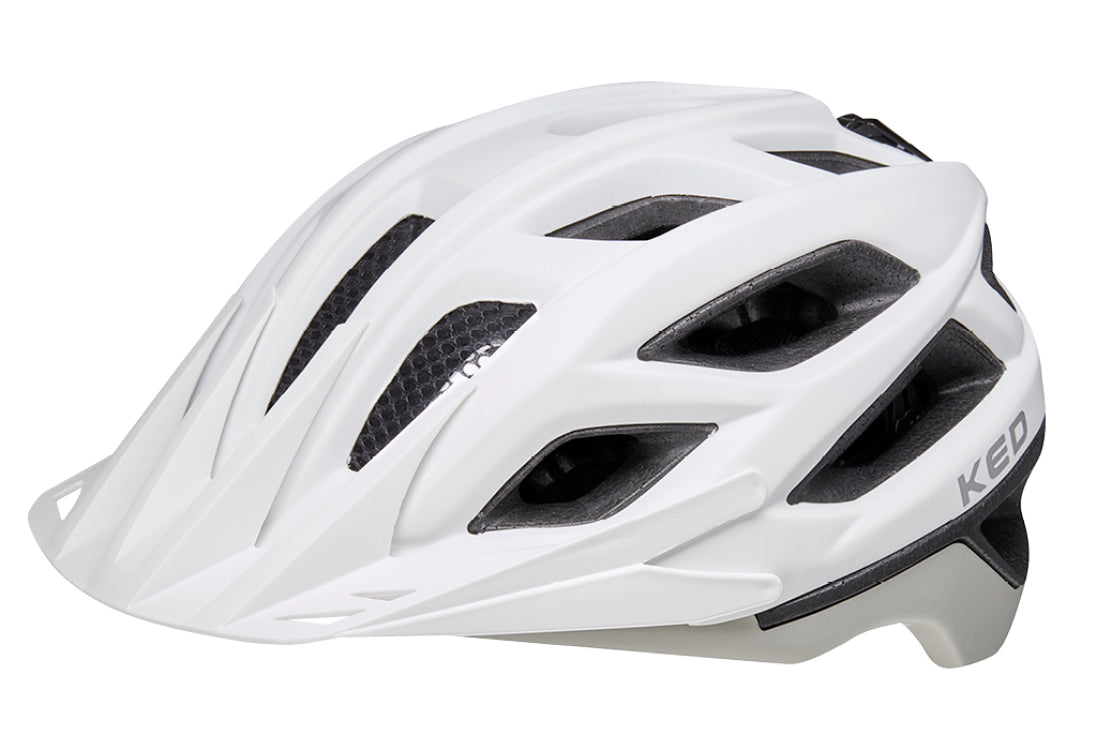 Casque de vélo Ked Companion M (52-58 cm) - Ash blanc Matt