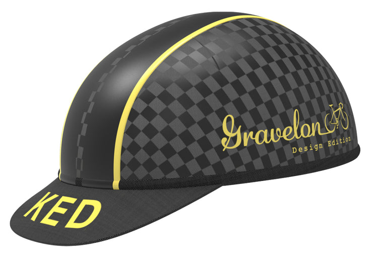 Casque de vélo Ked Gravelon L (58-61 cm) - Drapeau à damier