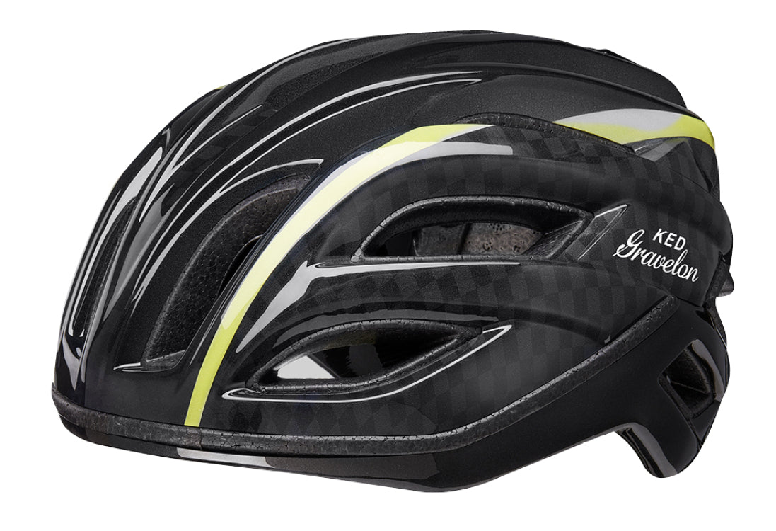 Casque de vélo Ked Gravelon L (58-61 cm) - Drapeau à damier