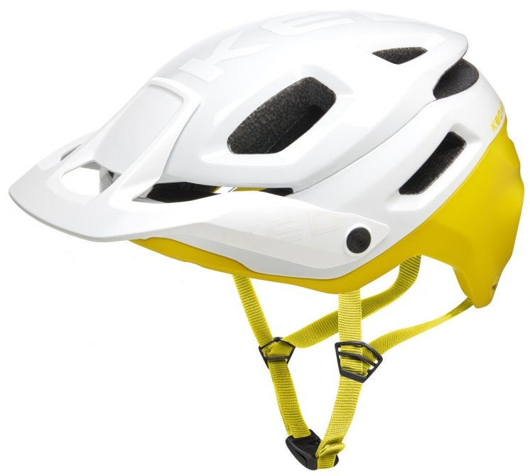 Casque de vélo pectgoud me-1 l (56-61cm) -white geel