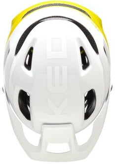 Casque de vélo pectgoud me-1 l (56-61cm) -white geel