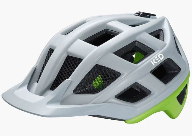 Casque de vélo KED Crom XL (60-64cm) - Gris soft Vert mat