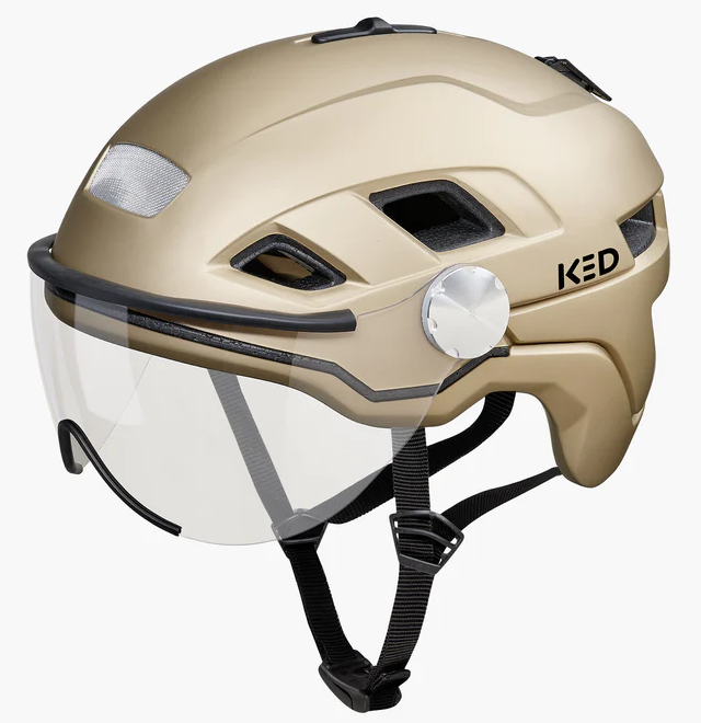 Casque de vélo Ked B-Vis X-Lite M (52-58 cm) -gold Matt Matt