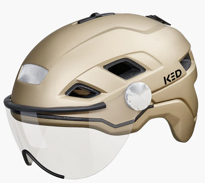 Casque de vélo Ked B-Vis X-Lite M (52-58 cm) -gold Matt Matt