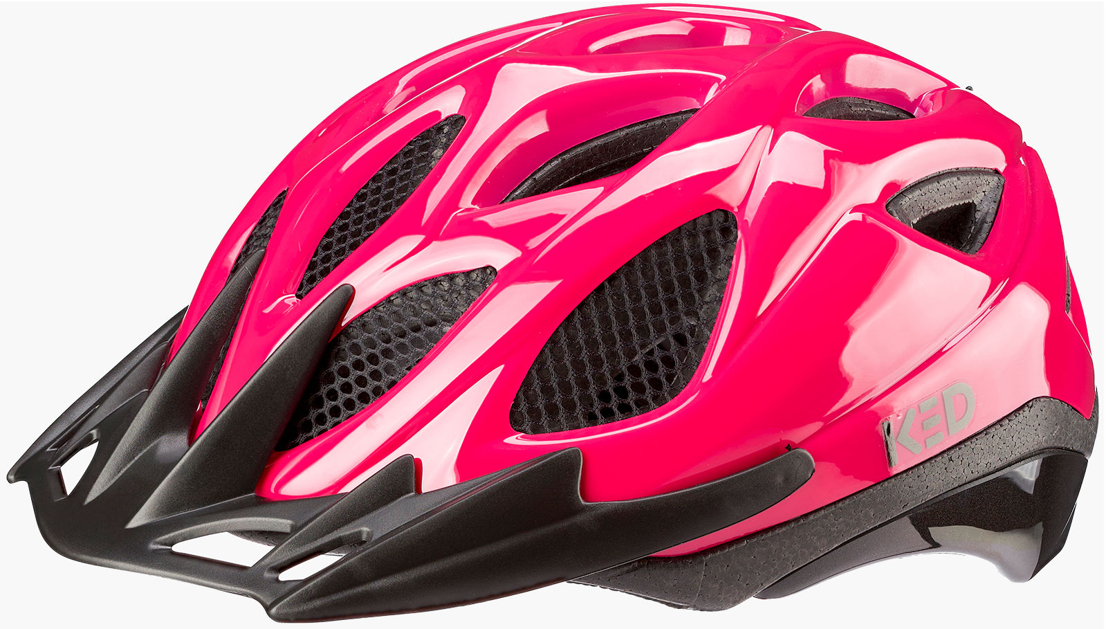 Casque de vélo Ked Tronus M 52-56 cm Magenta Black Glossy