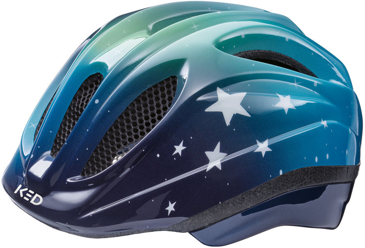 KED BICYCYME CASHET MEGGY II TRENDE S (46-51 cm) Stars Blue Green Glossy