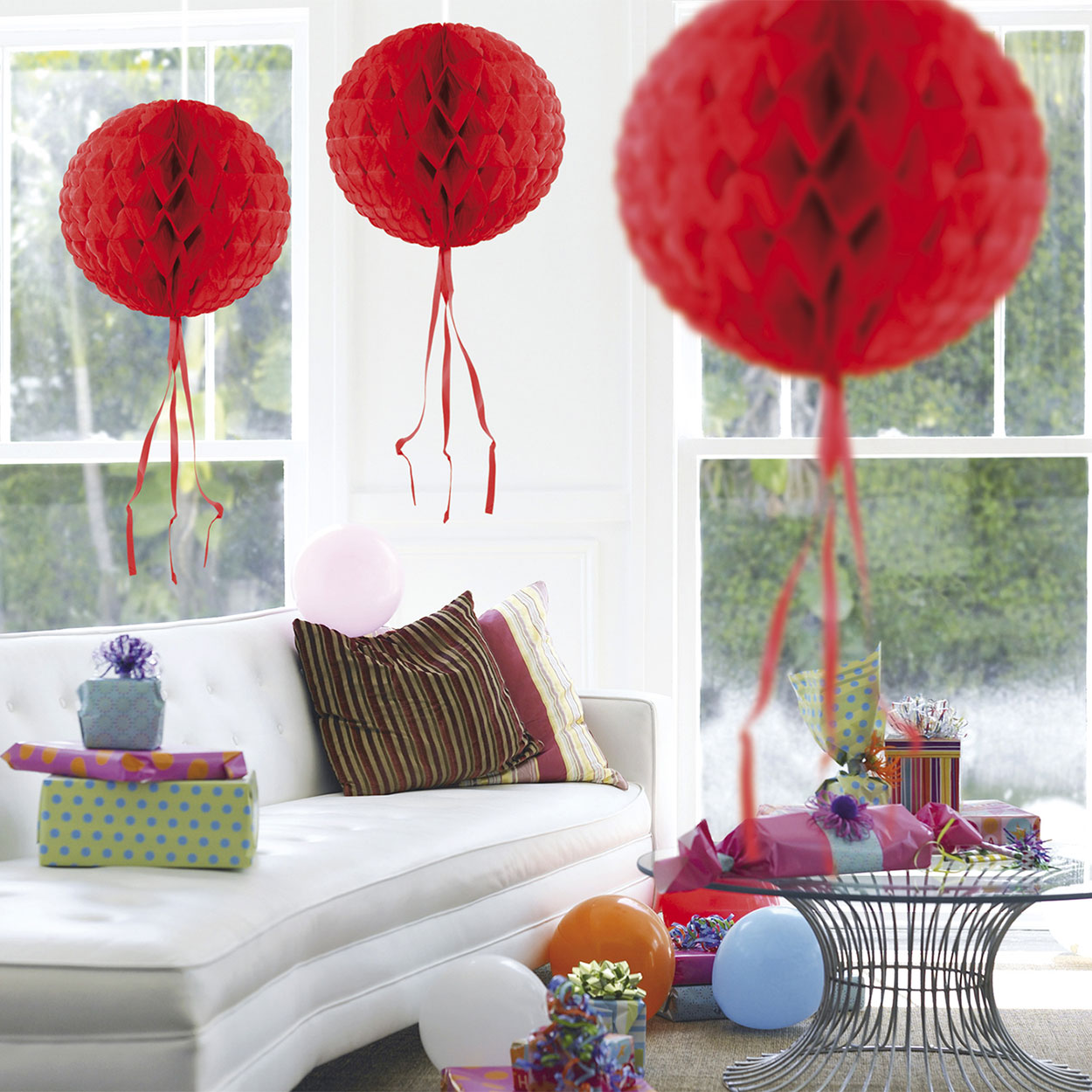 FOLAT BV Honeycomb Ball Red