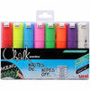 Marqueur de craie Uni-Posca, épaisseur de ligne 8 mm, différentes couleurs, 8 pièces 1 boîte