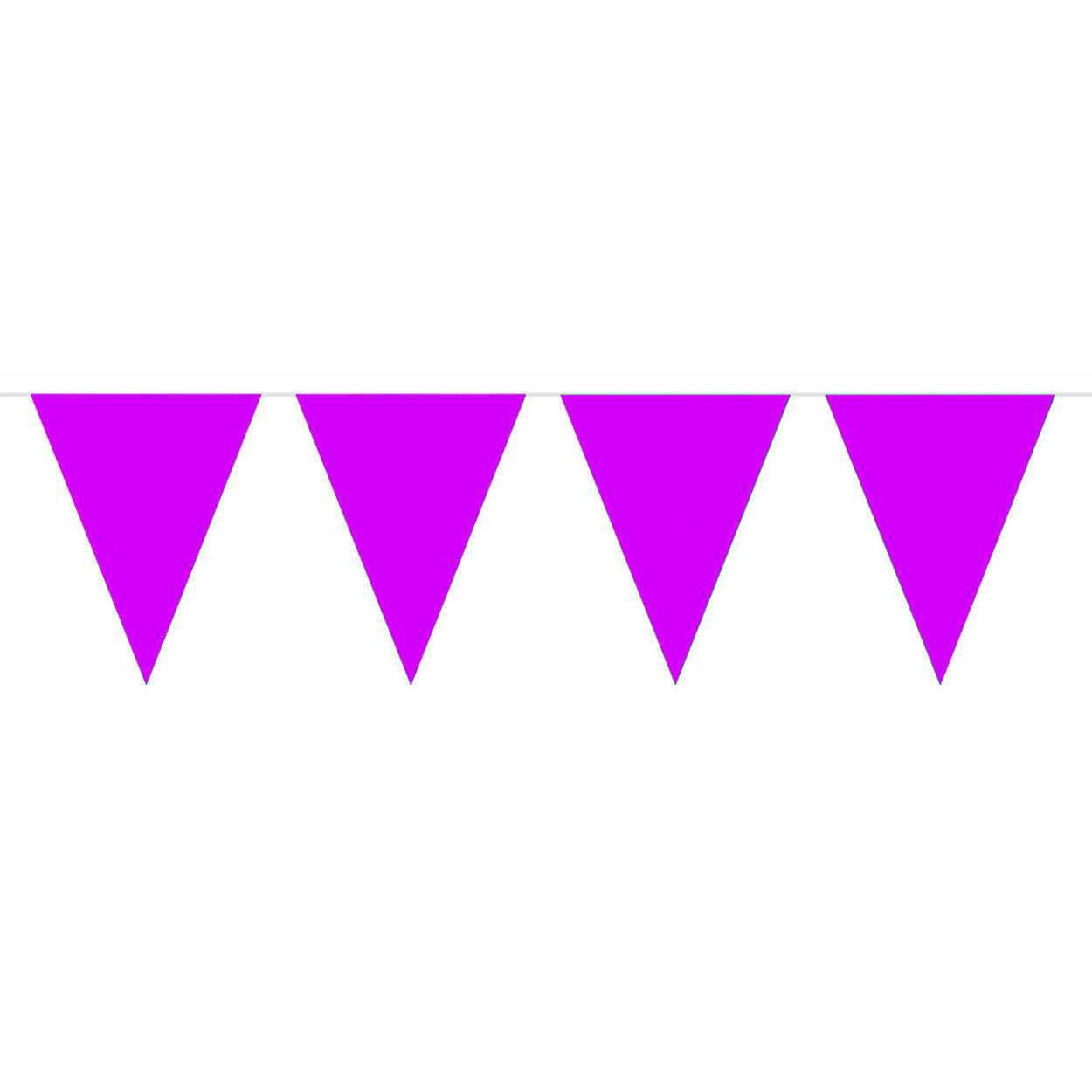 Ligne de drapeau violet, 10mtr.