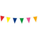 Ligne de drapeau coloré folat, 10mtr.