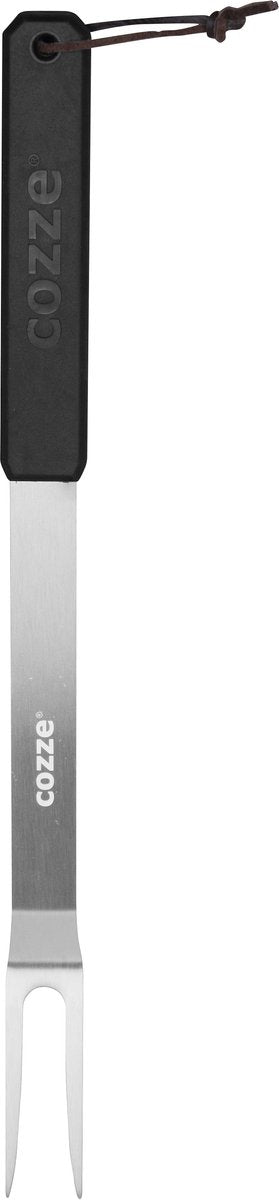 Fourchette à découper Cozze ® 450 mm avec manche TPR - acier inoxydable