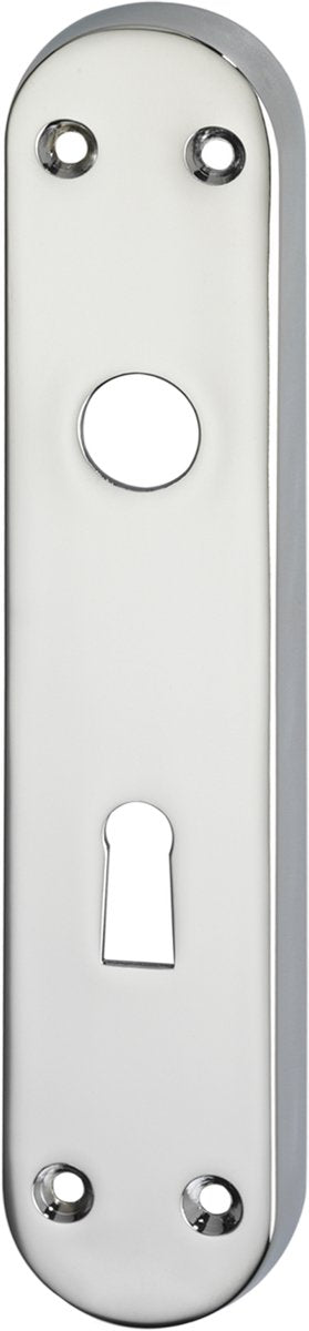 Impresso bouclier de porte clé swindon chrome