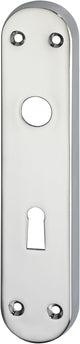 Impresso bouclier de porte clé swindon chrome