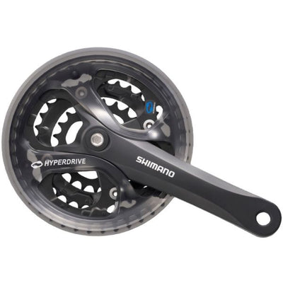 Shimano Craket Set 7 8 Speed ​​Acera FC-M361 avec un bras de manivelle de 175 mm 42 x 32 x 22t noir