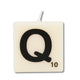 Paperdreams bougie lettre q, 4 pcs.