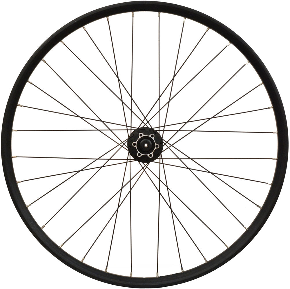 Roue avant 28 shimano 6 boulons deore hb-m525 ryde zac 2000 sur mesure