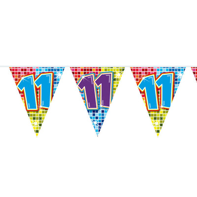 Mini Flag Line bloque 11 ans, 3mtr.