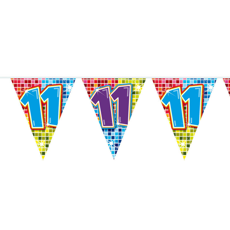 Mini Flag Line bloque 11 ans, 3mtr.