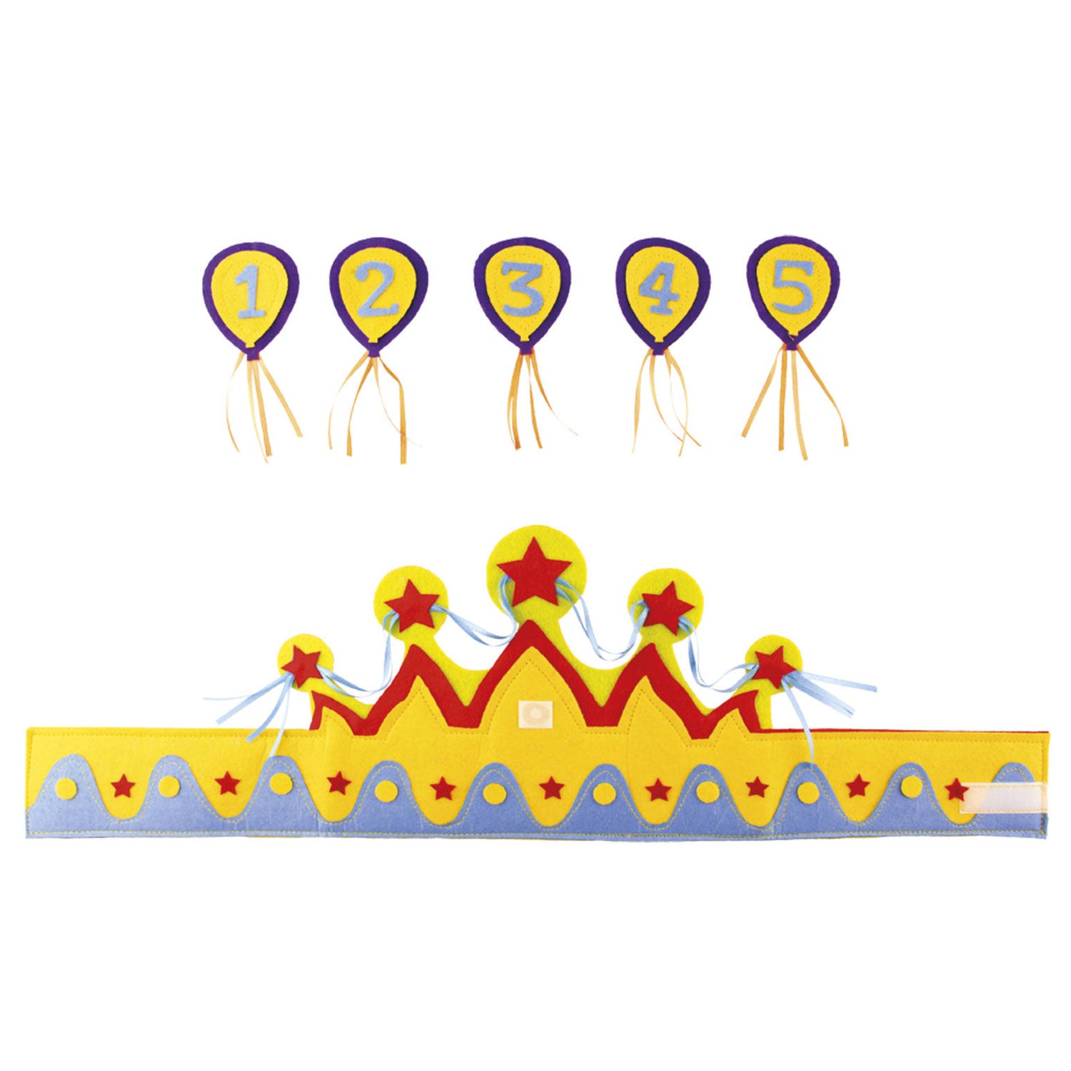 Tissu de la couronne, 1 à 5 ans