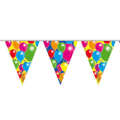 Ballons de ligne de drapeau, 10 mtr.
