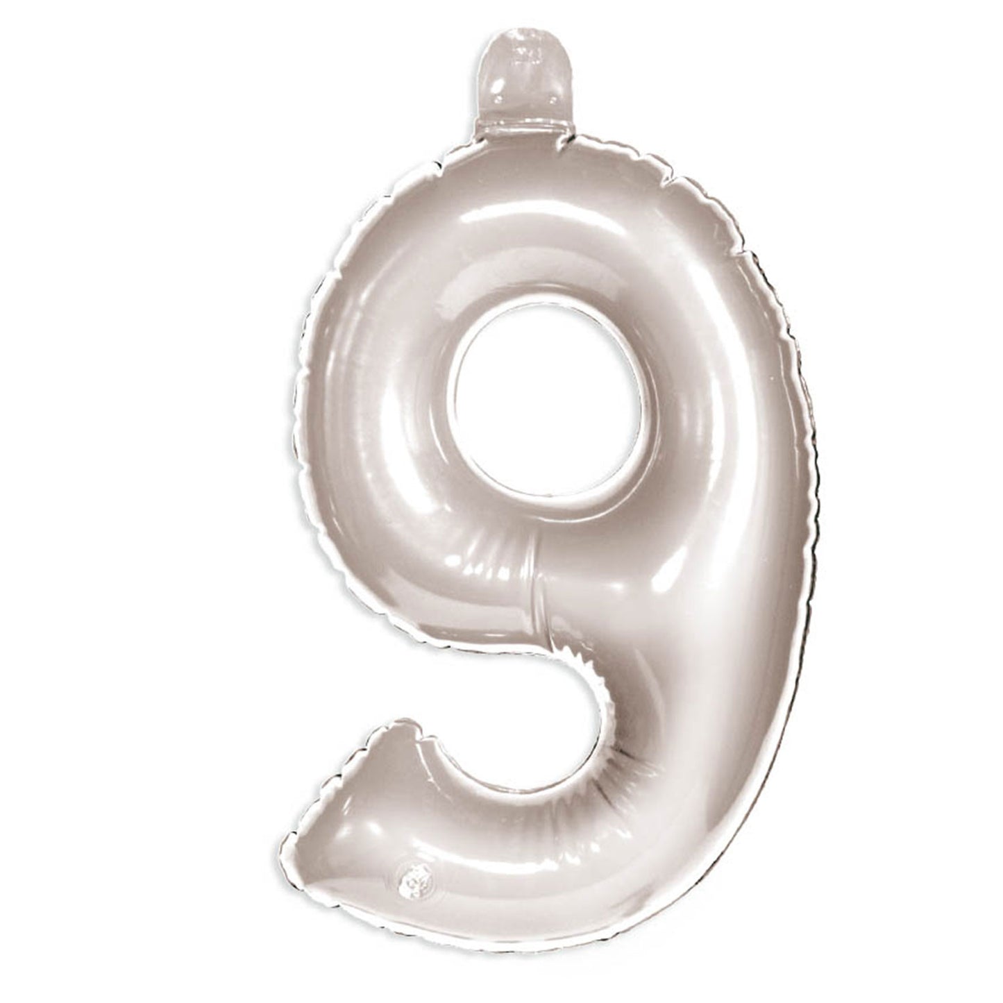 Ballon figurant 9 Silver