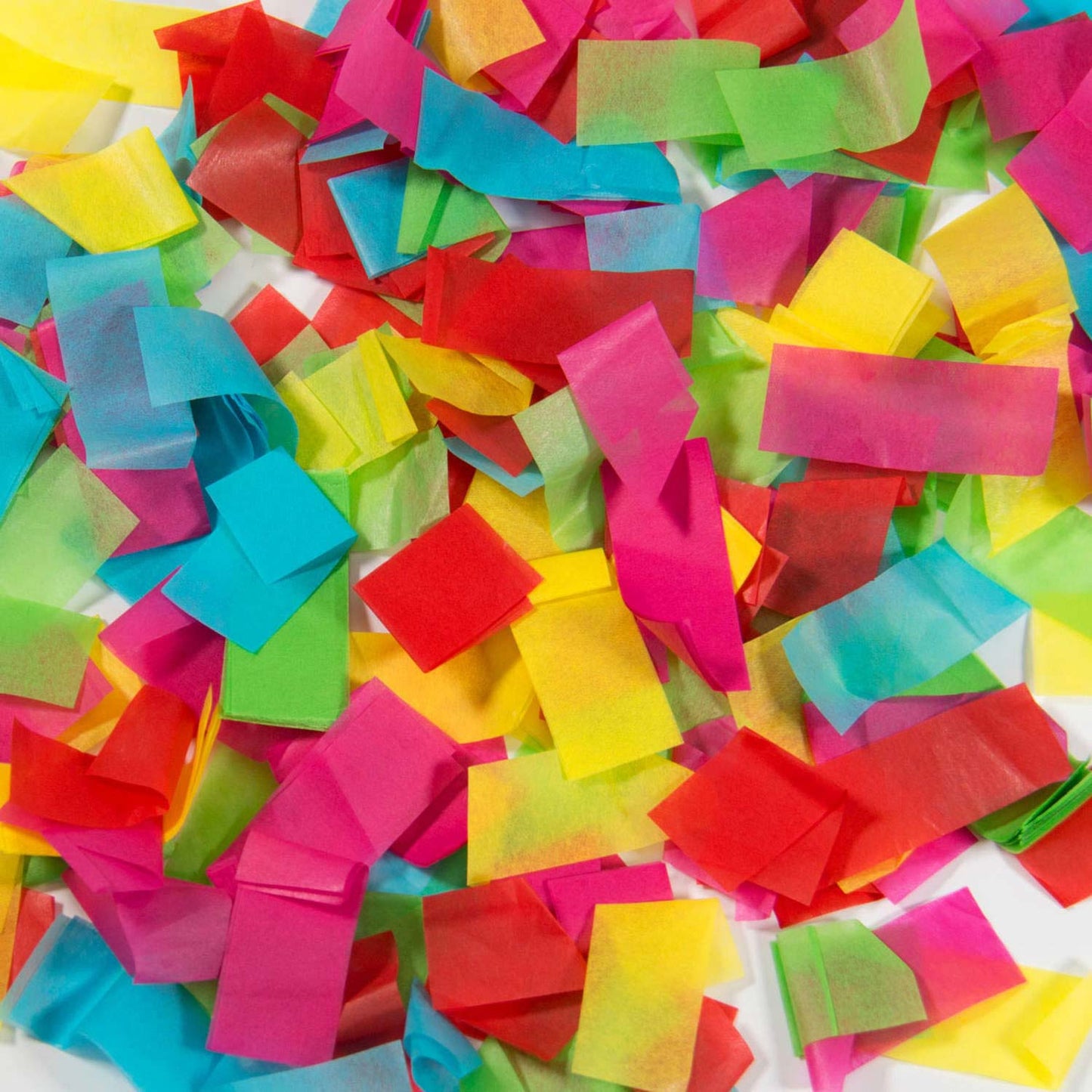 Mélange de couleurs de canon confetti