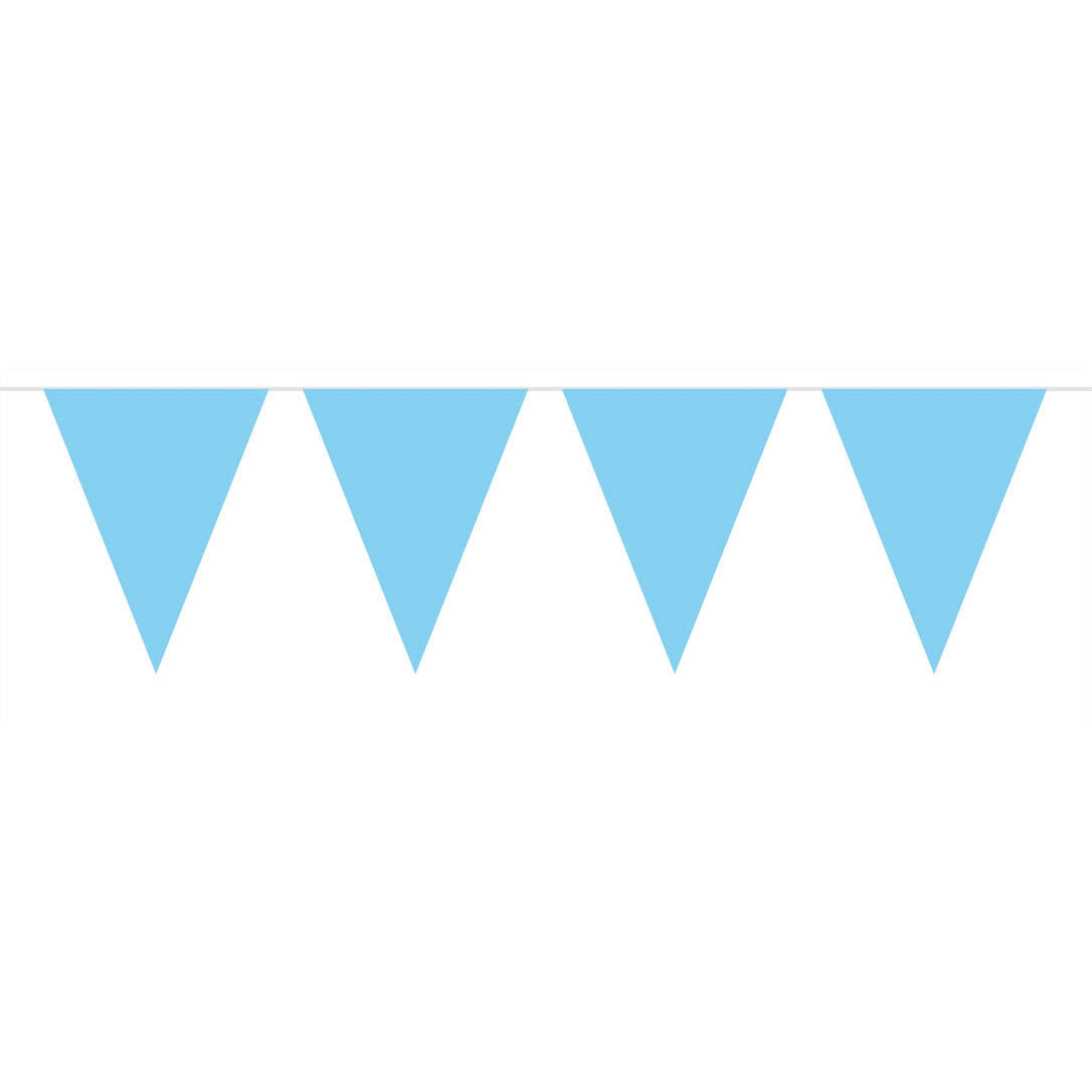 Ligne de drapeau xl bleu clair, 10mtr.