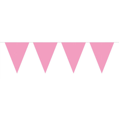 Ligne de drapeau xl rose, 10mtr.