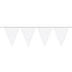 Ligne de drapeau xl blanc, 10mtr.