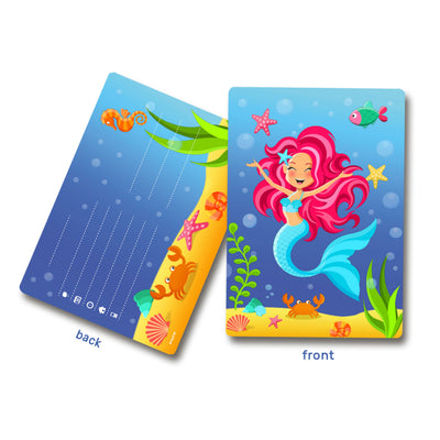 Invitations Mermaid, 8e.
