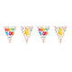 Flag Line Confetti 4 ans, 10mtr.