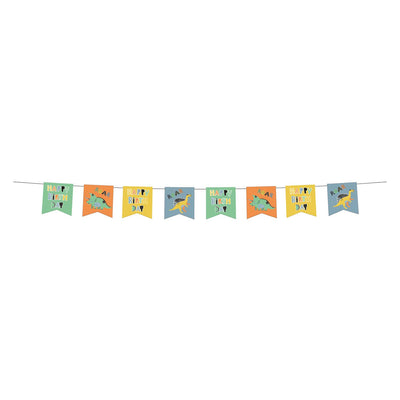 Dino Roars de ligne de drapeau, 6m