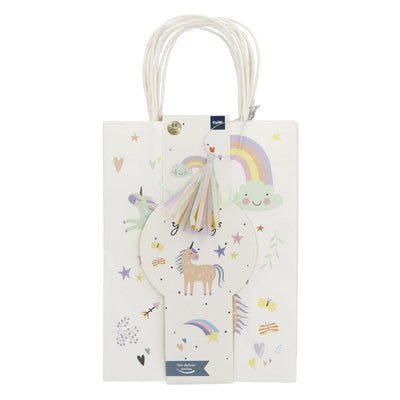 FOLAT BV Hand -out Sacs Unicorns Rainbows, 6e.