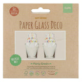 Cups en papier Eco Party 10st. - afbeelding 2