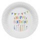 Paper Plates Eco Party 8st.