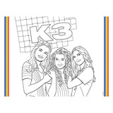 Pages à colorier k3, 6e. - afbeelding 1